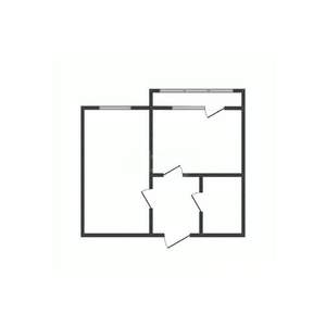 1-к квартира, вторичка, 42м2, 8/10 этаж