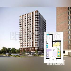 Студия квартира, вторичка, 28м2, 7/16 этаж