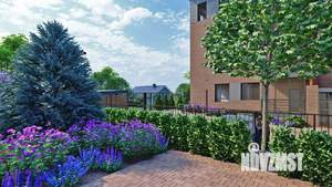1-к квартира, строящийся дом, 44м2, 4/4 этаж