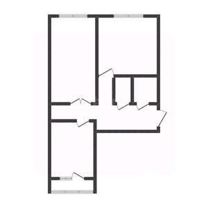 2-к квартира, вторичка, 58м2, 7/10 этаж