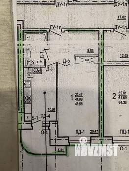 1-к квартира, вторичка, 45м2, 11/11 этаж