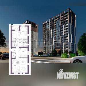 3-к квартира, вторичка, 111м2, 6/16 этаж