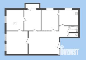 4-к квартира, вторичка, 80м2, 2/2 этаж