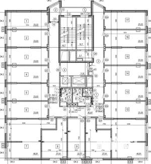 Студия квартира, вторичка, 23м2, 3/16 этаж