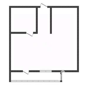 1-к квартира, вторичка, 40м2, 9/10 этаж