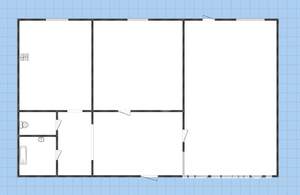 2-к квартира, вторичка, 53м2, 3/9 этаж