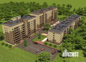 2-к квартира, строящийся дом, 68м2, 1/7 этаж