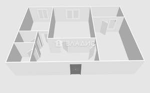 2-к квартира, вторичка, 49м2, 3/5 этаж