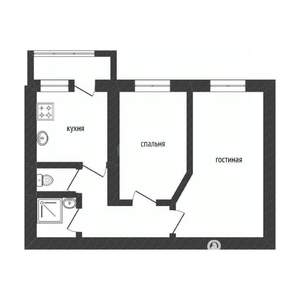 2-к квартира, вторичка, 60м2, 7/10 этаж