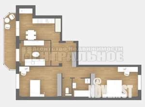 3-к квартира, вторичка, 94м2, 6/10 этаж