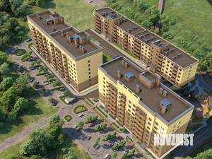 2-к квартира, строящийся дом, 68м2, 1/7 этаж