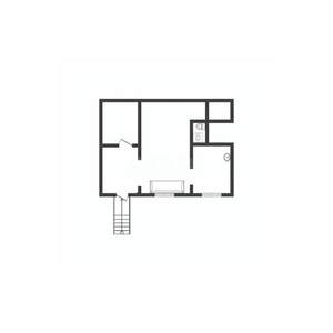 2-к квартира, вторичка, 39м2, 1/5 этаж