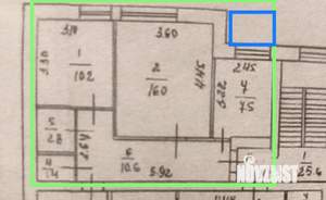 3-к квартира, вторичка, 62м2, 2/9 этаж
