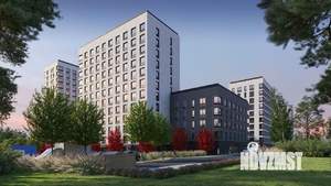 3-к квартира, строящийся дом, 72м2, 2/15 этаж