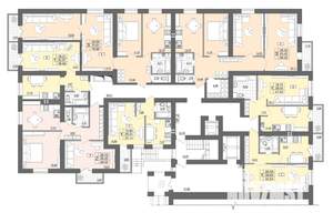 3-к квартира, строящийся дом, 79м2, 1/10 этаж
