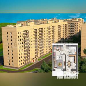 1-к квартира, вторичка, 35м2, 7/10 этаж