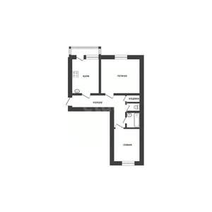 2-к квартира, вторичка, 65м2, 3/10 этаж