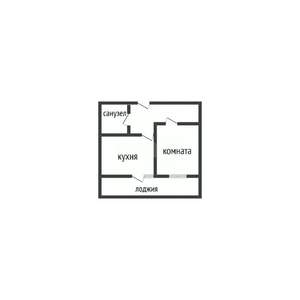 1-к квартира, вторичка, 50м2, 6/10 этаж