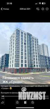 1-к квартира, вторичка, 41м2, 5/6 этаж