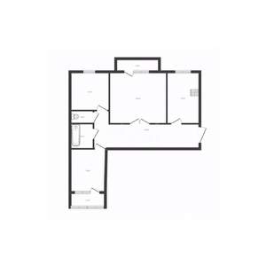 3-к квартира, вторичка, 59м2, 3/9 этаж