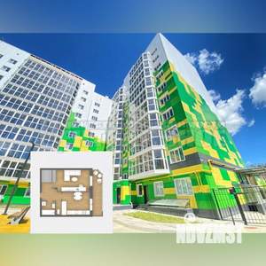 1-к квартира, вторичка, 52м2, 2/10 этаж
