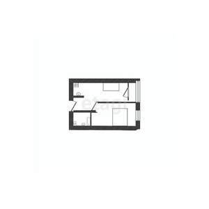 2-к квартира, вторичка, 42м2, 2/14 этаж