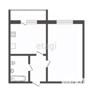 1-к квартира, вторичка, 36м2, 9/10 этаж