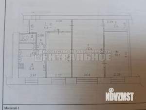 3-к квартира, вторичка, 55м2, 1/5 этаж