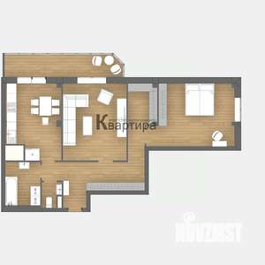2-к квартира, вторичка, 89м2, 7/10 этаж