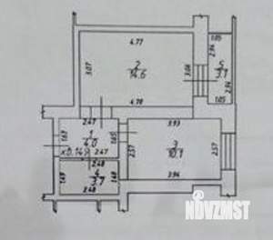 1-к квартира, вторичка, 32м2, 6/10 этаж
