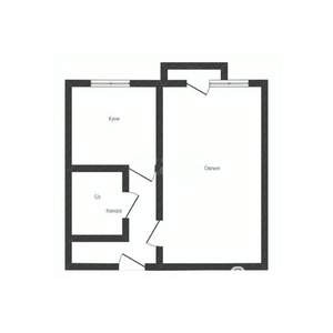 1-к квартира, вторичка, 29м2, 4/9 этаж