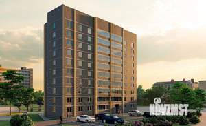 2-к квартира, строящийся дом, 66м2, 5/10 этаж
