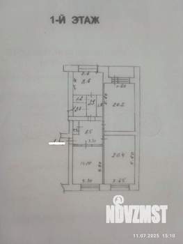 3-к квартира, вторичка, 82м2, 1/5 этаж