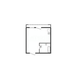 Студия квартира, вторичка, 24м2, 7/10 этаж