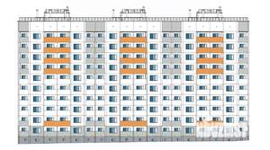2-к квартира, строящийся дом, 74м2, 10/10 этаж