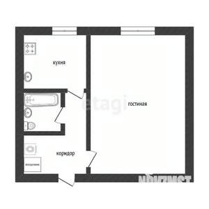 1-к квартира, вторичка, 29м2, 3/9 этаж