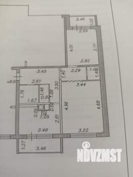 2-к квартира, вторичка, 53м2, 7/10 этаж