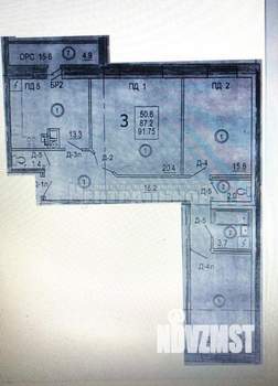 3-к квартира, вторичка, 85м2, 1/10 этаж