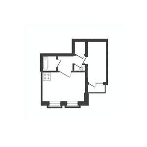 2-к квартира, вторичка, 68м2, 3/5 этаж