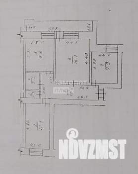 3-к квартира, вторичка, 60м2, 4/9 этаж