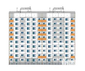 2-к квартира, строящийся дом, 61м2, 5/10 этаж