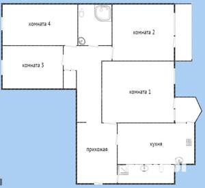 4-к квартира, вторичка, 129м2, 10/10 этаж
