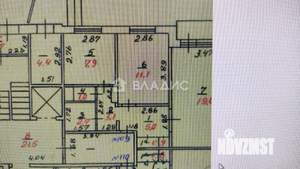 2-к квартира, вторичка, 51м2, 1/9 этаж