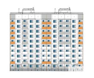 2-к квартира, строящийся дом, 74м2, 7/10 этаж