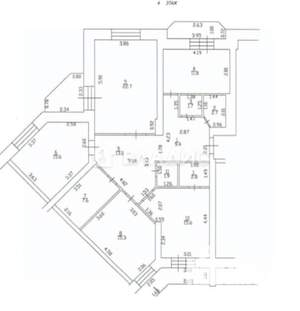 4-к квартира, вторичка, 120м2, 4/6 этаж