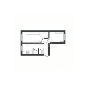 2-к квартира, вторичка, 49м2, 1/5 этаж