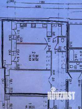 2-к квартира, вторичка, 77м2, 8/10 этаж