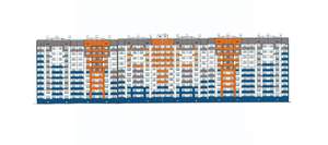 2-к квартира, строящийся дом, 62м2, 3/10 этаж