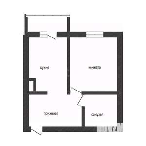 2-к квартира, вторичка, 37м2, 4/10 этаж