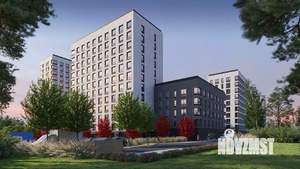 3-к квартира, строящийся дом, 70м2, 3/15 этаж